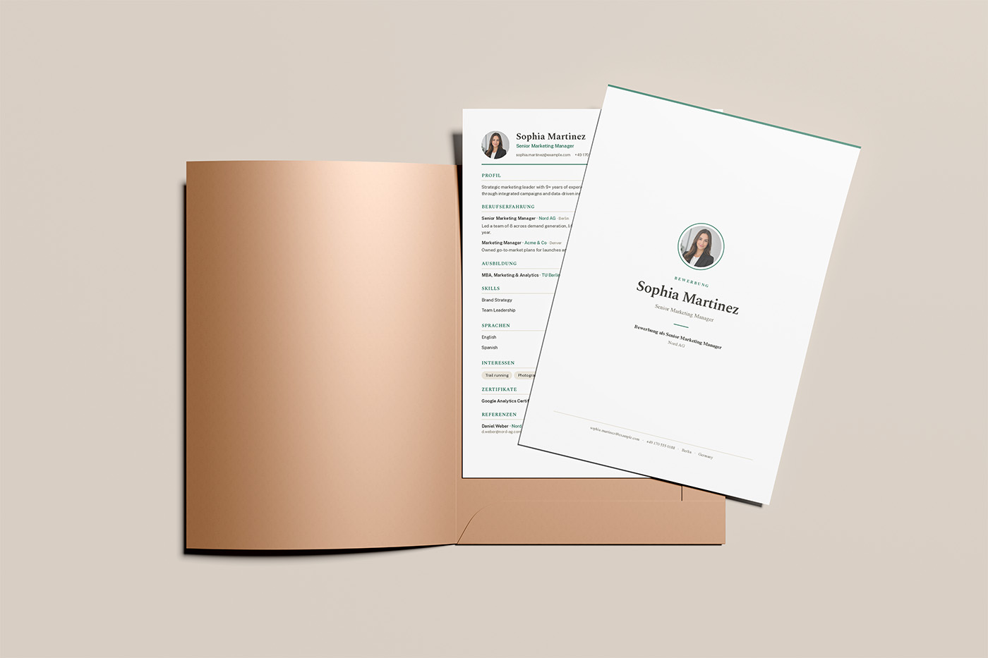 Preview: how you build your CV
